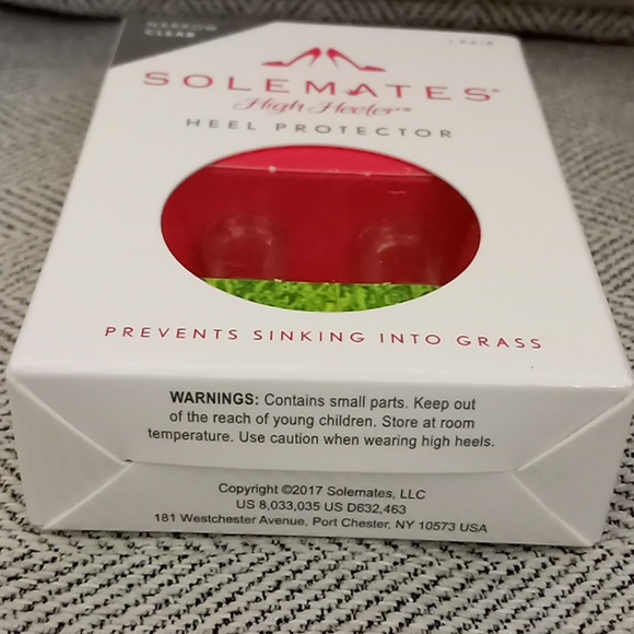 Solemates high heel protector narrow clear 1 pair prevents sinking into grass - Picture 8 of 9